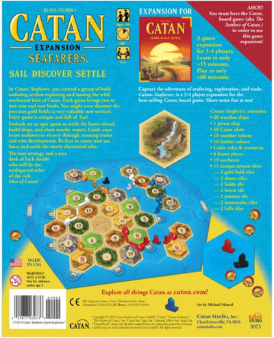 Catan Seafarers Expansion 5E by Klaus Teuber