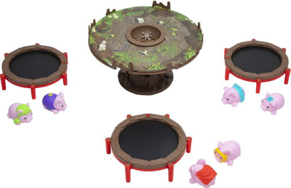Pigs on Trampolines by Kim Vandenbroucke