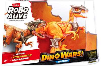 Robo Alive Dino Wars Raptor Toy by ZURU