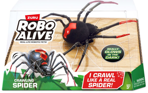 Robo Alive Crawling Spider Glow In the Dark Robotic Toy by ZURU