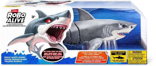 Robo Alive Great White Shark Series 1 by ZURU