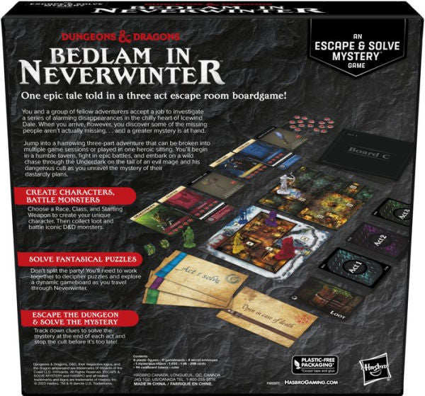 Dungeons & Dragons: Bedlam in Neverwinter by George Feledichuk, David "Duvey" Rudow, and Leo Taylor