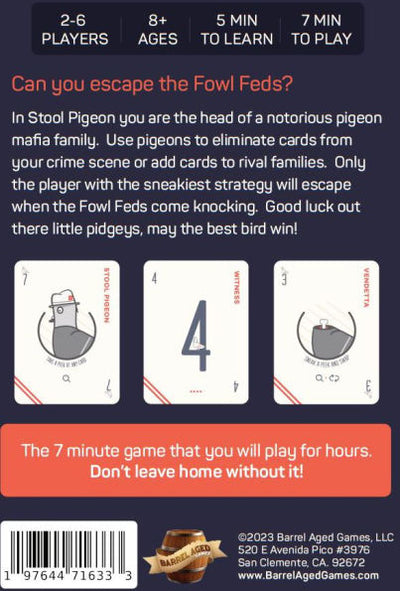 Stool Pigeon by Nate Miller
