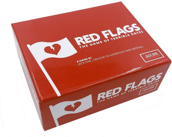 Red Flags Core Deck Party Game by Jack Dire
