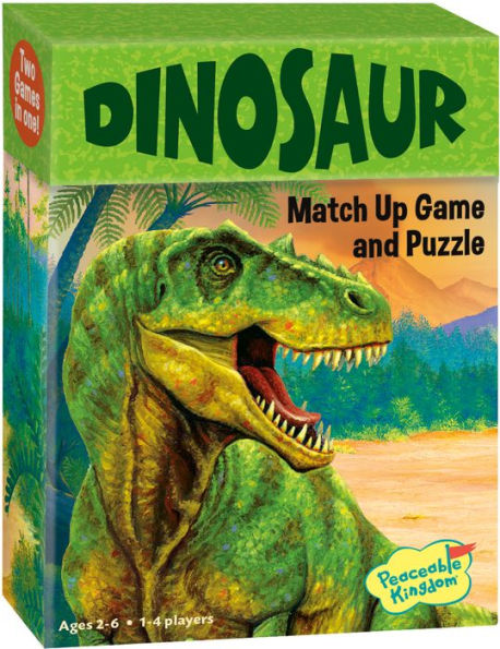 Dinosaur Match Up Game + Puzzle by Peaceable Kingdom