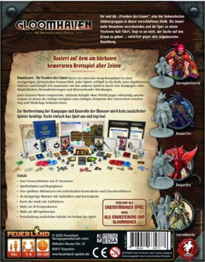 Gloomhaven Jaws of the Lion Strategy Game by Isaac Childres