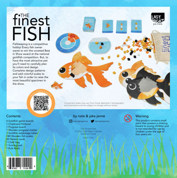 Finest Fish by Nathan Jenne and Jake Jenne (B&N Game of the Month)