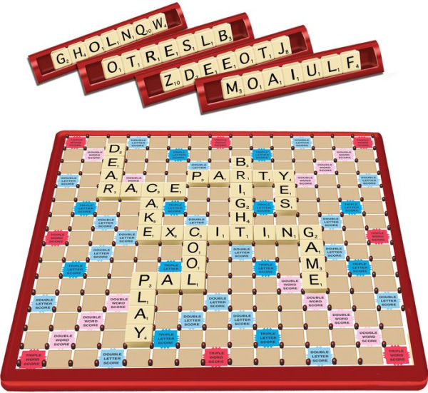 Tile Lock Scrabble by Alfred Mosher Butts