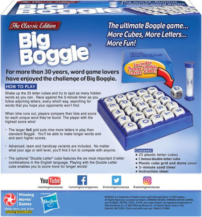 Big Boggle Classic Edition by Allan Turof
