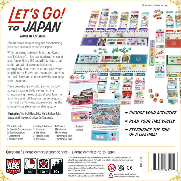 Let's Go! To Japan by Josh Wood (B&N Game of the Month)