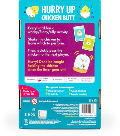 Hurry Up Chicken Butt by Elan Lee