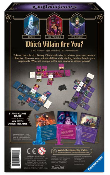 Disney Villainous-Wicked to the Core Game by Aaron Donogh, Prospero Hall, and Brian Kirk