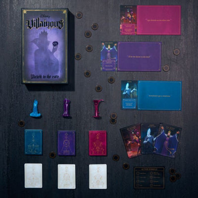 Disney Villainous-Wicked to the Core Game by Aaron Donogh, Prospero Hall, and Brian Kirk