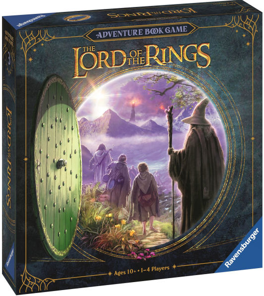 Lord of the Rings Adventure Book Game by Jay Little, Ryan Miller, and Marcus Ross