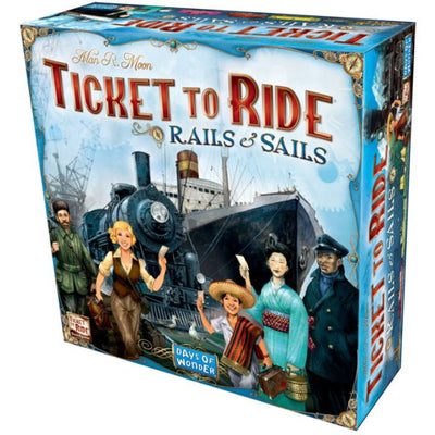 Ticket to Ride: Rails & Sails by Alan R. Moon