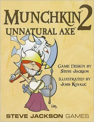 Munchkin 2 Unnatural Axe Color by Steve Jackson