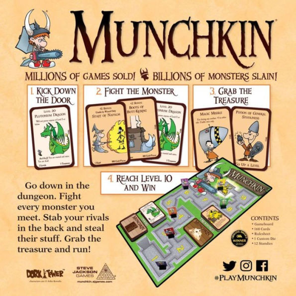 Munchkin Deluxe by Steve Jackson