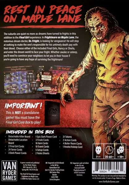Final Girl: Frightmare on Maple Lane by A. J. Porfirio