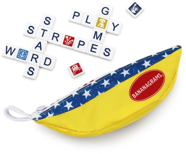 Patriotic Themed Bananagrams by Rena Nathanson and Abe Nathanson