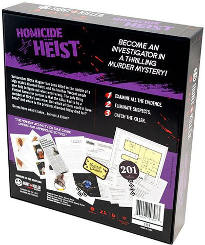 Hunt A Killer: Homicide Heist by K.C. Chaney
