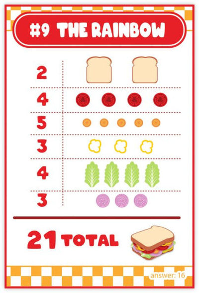 Math Sandwich by Peaceable Kingdom