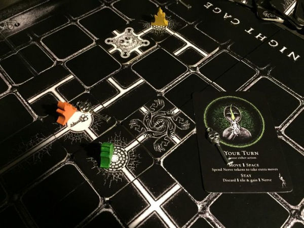 Night Cage Strategy Game by Christopher Ryan Chan, Chris McMahon, and Rosswell Saunders