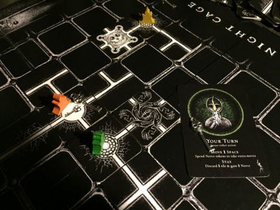 Night Cage Strategy Game by Christopher Ryan Chan, Chris McMahon, and Rosswell Saunders