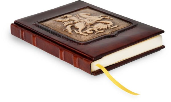 St. George Embossed Leather Journal