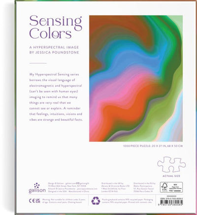 Sensing Colors by Jessica Poundstone 1000 Piece Puzzle