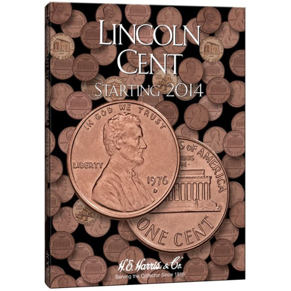 HE Harris by Whitman Coin Folder: Lincoln Cents #4: Starting 2014