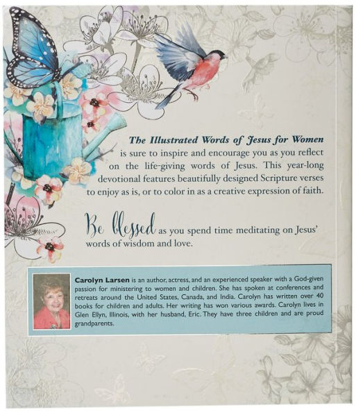 Illustrated Words of Jesus for Women by Carolyn Larsen Devotional