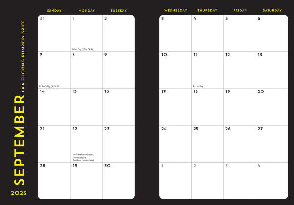 2025-2026 Carpe F*cking Diem Planner