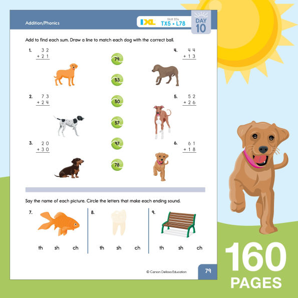 Summer Bridge Activities, Grades 1 - 2