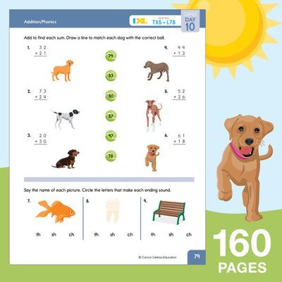 Summer Bridge Activities, Grades 1 - 2