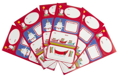 Assorted Gift Labels Set of 24 Reading Fun