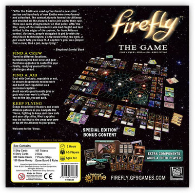 Firefly The Game (B&N Exclusive Edition) by Aaron Dill, John Kovaleski, Sean Sweigart