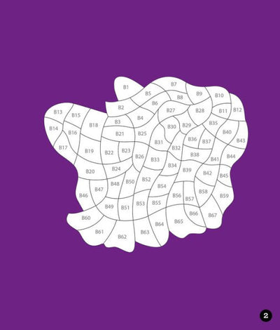 Sticker by Number Neon Animals