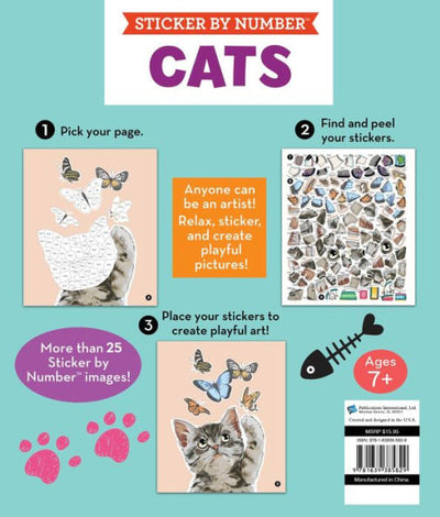 Sticker By Number Cats
