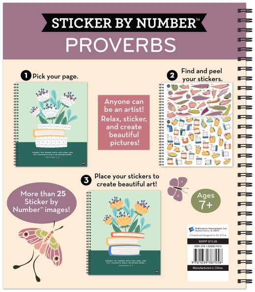 Sticker By Number Proverbs