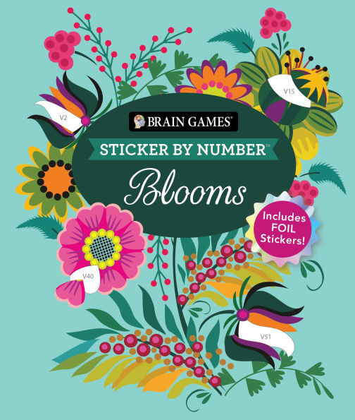 Sticker By Number Blooms