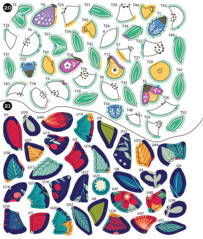 Sticker By Number Blooms