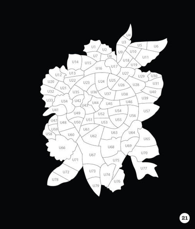 Sticker By Number Neon Jungle