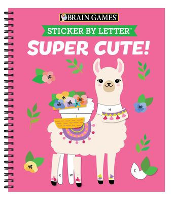 Brain Games - Sticker by Letter: Super Cute!